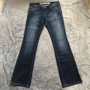 Express Stella Bootcut Low-rise Jeans